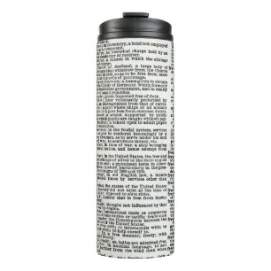 Wörterbuch drucken thermosbecher
