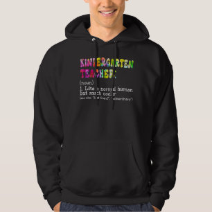 Wörterbuch Kindergarten Lehrerin Definition wie Hoodie