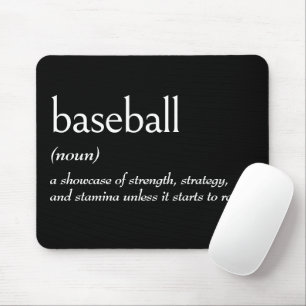 Wörterbuchdefinition für BASEBALL Mousepad