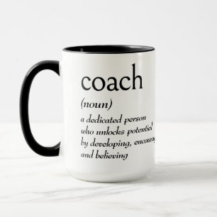 Wörterbuchdefinition für COACH Tasse