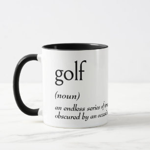 Wörterbuchdefinition für GOLF Tasse
