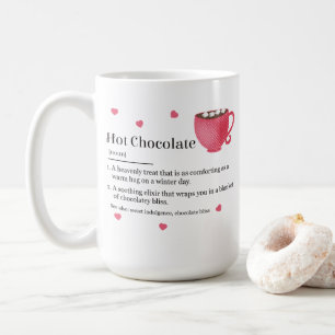 Wörterbuchdefinition für Hot-Chocolate Kaffeetasse