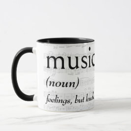 Wörterbuchdefinition für MUSIK Tasse