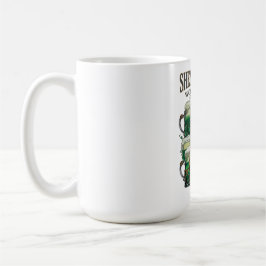 Worth a Shot Lantern Toast Grafik T-Shirt Kaffeetasse