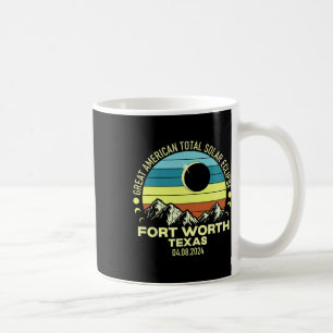 Worth Texas Total Solar Eclipse 2024 Kaffeetasse