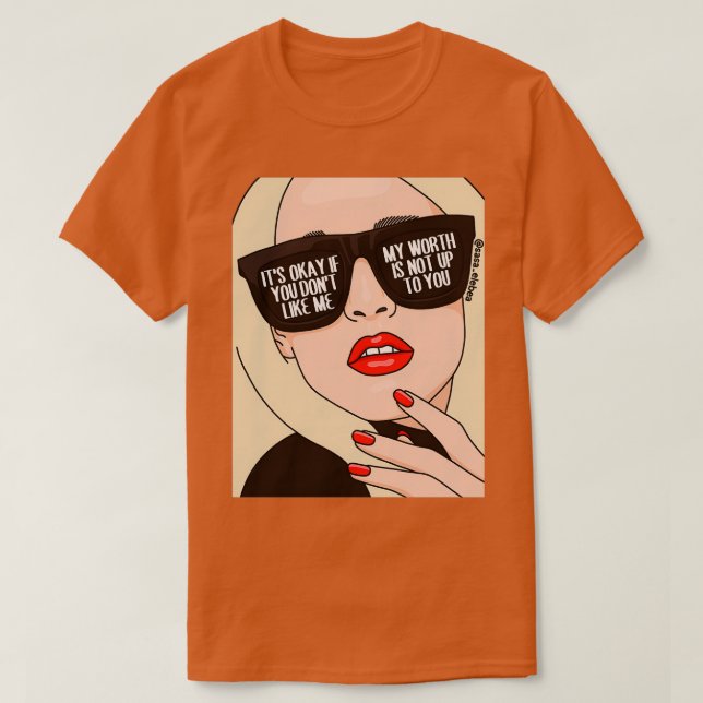 Worth von Sasa Elebea T-Shirt (Design vorne)