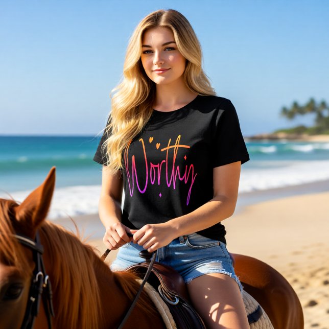 Worthy Christian Statement Tri-Blend Shirt (Von Creator hochgeladen)