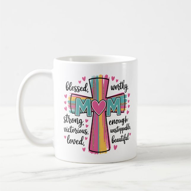 Worthy Love Mama Tasse | Faith Mother's Day Gift (Links)