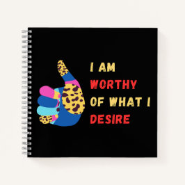 Worthy Spiral Notebook Notizbuch