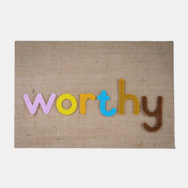 Worthy Woven Door Mat Fußmatte (Vorderseite)