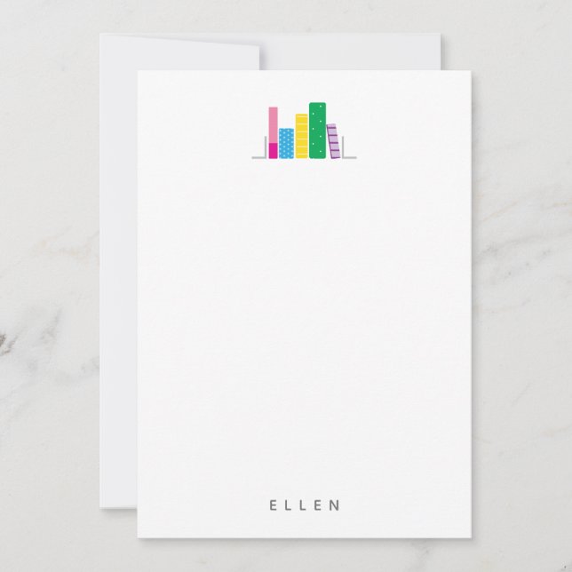 Wortkarte buchen mitteilungskarte (Vorderseite)