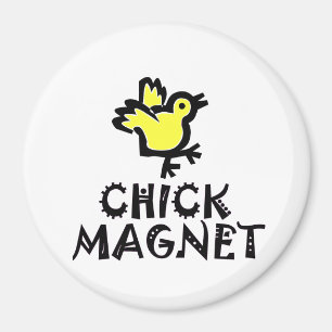 Wortspiel - Küken-Magnet mit Baby-Küken Magnet
