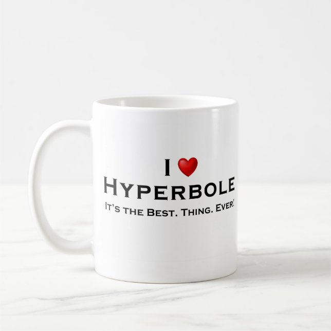 Wortspiel-Tasse Kaffeetasse (Links)