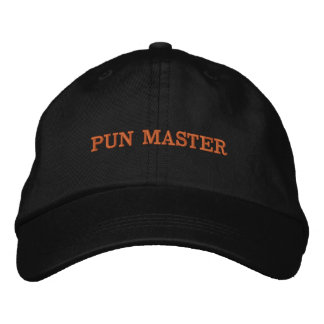 Wortspiele Bestickte Baseballkappe