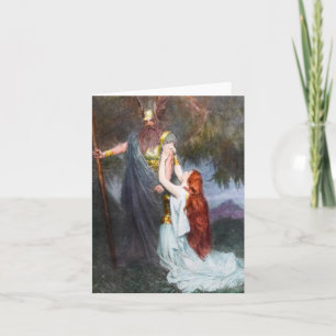 Wotan & Brunhilde Notecard Karte