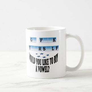 Woul, das Sie einen Vokal kaufen mögen? Kaffeetasse