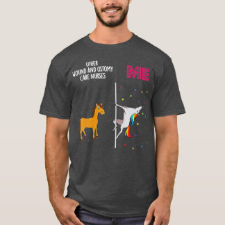 Wound Ostomy Care Krankenpflege Unicorn Andere Sie T-Shirt