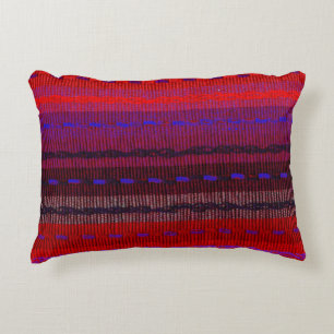 Woven Bands Accent Pillow Dekokissen
