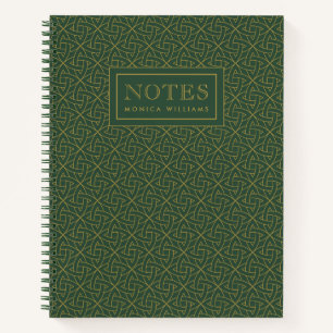 Woven Celtic Knot Pattern Notizbuch
