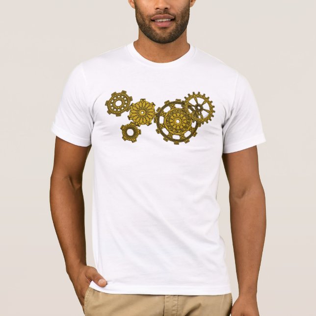 Woven Clockwork Männer-Light-Shirt T-Shirt (Vorderseite)