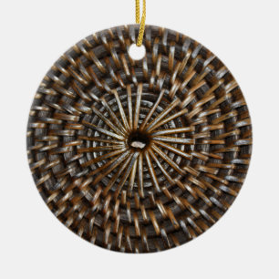 Woven Mat Keramikornament
