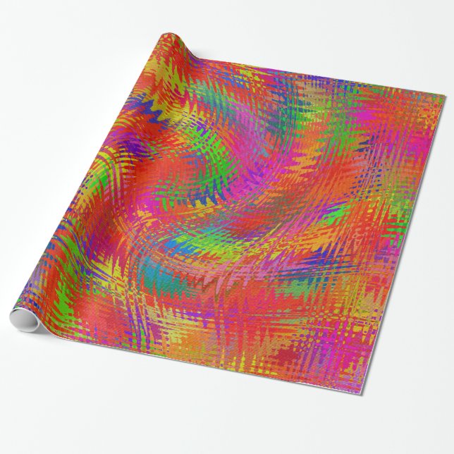 Woven Rainbow Geschenkpapier (Ungerollt)