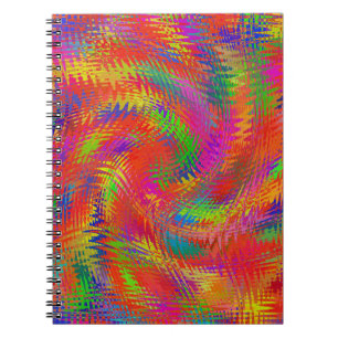 Woven Rainbow Notizblock