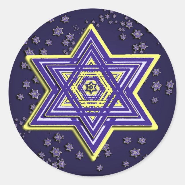 Woven Star von David Stickers (Vorderseite)