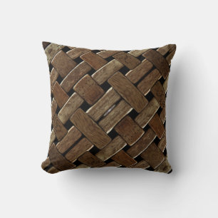 Woven Wood #3 Kissen