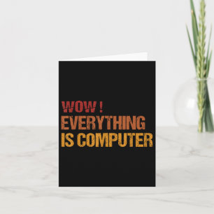 Wow alles ist Computer _ Trump alles com Karte