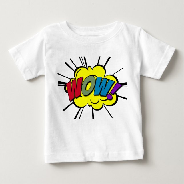 WOW! BABY T-SHIRT (Vorderseite)