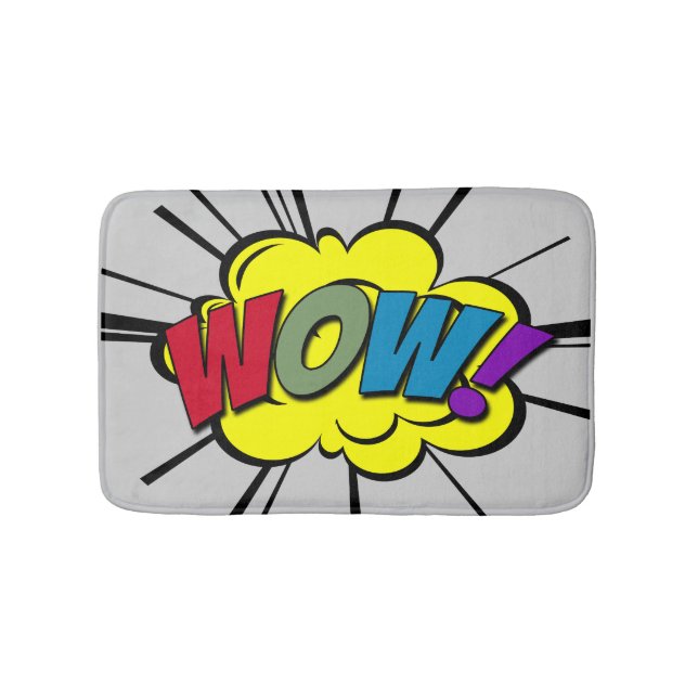 WOW! BADEMATTE (Vorderseite)