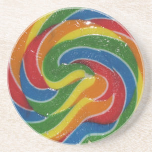 WOW. Das ist ein Flippin-riesiger Lollipop-Unterse Sandstein Untersetzer