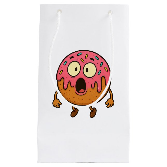 Wow Donut Kleine Geschenktüte (Vorderseite)