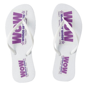 Wow dreht Reinfälle um Flip Flops
