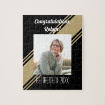 Wow Factor ! Puzzle photo personnalisée Retraite