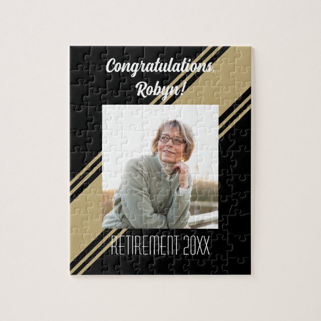 Wow Factor! Retiree Custom Foto Jigsaw Puzzle (Vertikal)