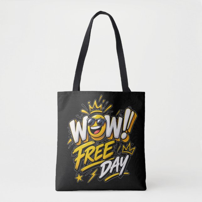 Wow freier Tag Tasche (Vorderseite)