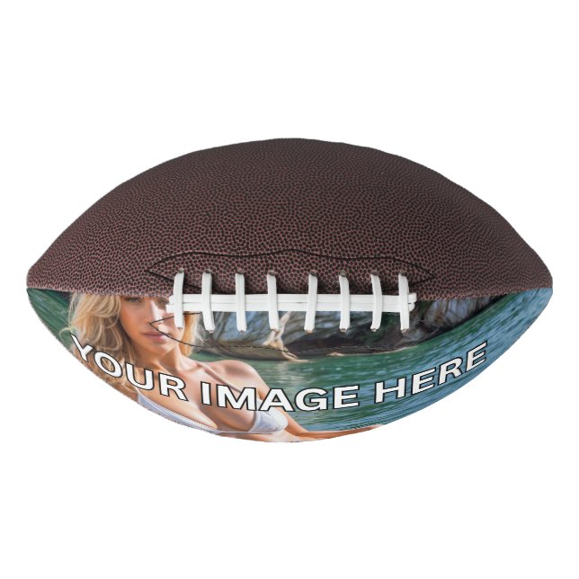 WOW! 🏈 Fußball - Bild oder Text hinzufügen Football (Vorderseite)