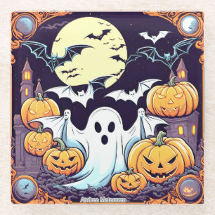 Wow Halloween Thrill Glasuntersetzer