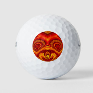 WOW! Helles Design von Golfbällen - EINZIGARTIG Golfball