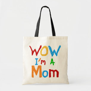WOW I bin eine Mama T - Shirt und GIfts Tragetasche