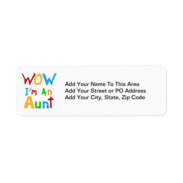 WOW Ich bin eine Tante T Shirts und Geschenke (Vorne)