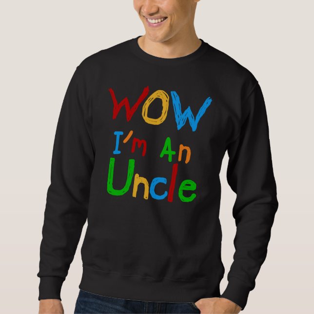 WOW Ich bin Onkel-T - Shirt und GIfts (Vorderseite)