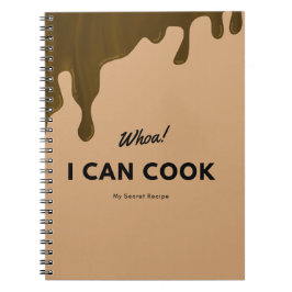 Wow ich kochen kann, ein Rezept-Notebook Notizblock