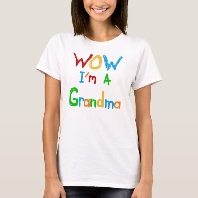 WOW Je suis un grand-mère T-shirts et cadeaux (Devant)
