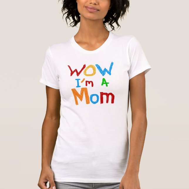 WOW Je suis une maman T-shirts et GIfts (Devant)