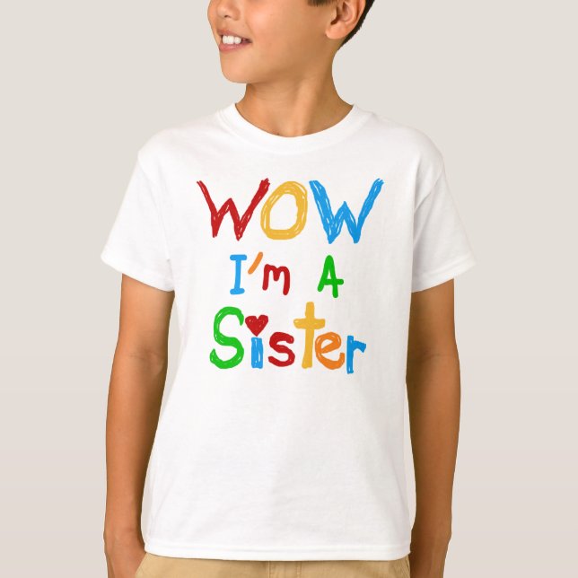 WOW Je suis une Soeur T-shirts et GIfts (Devant)