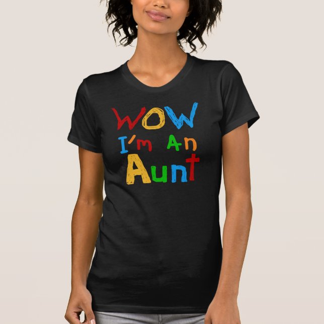 WOW Je suis une tante T-shirts et cadeaux (Devant)
