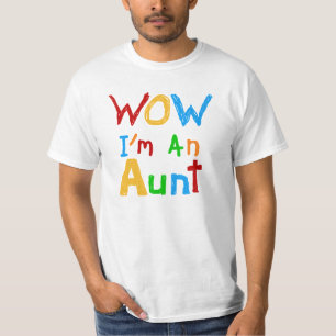 WOW Je suis une tante T-shirts et cadeaux